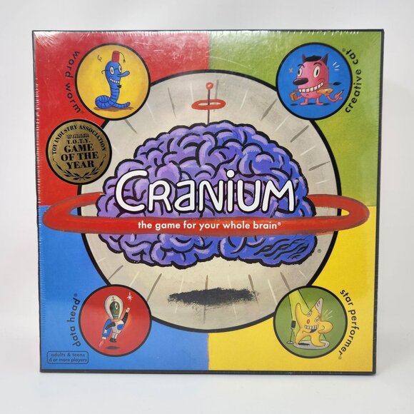 Cranium Board Game For Your Whole Brain Adults & Teens Game Night Fun - Picture 1 of 6